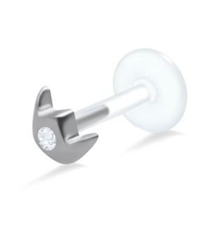 Crown Shaped Labrets Push-in LA-285